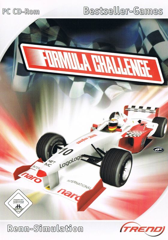 Formula Challenge box art for Playstation 2